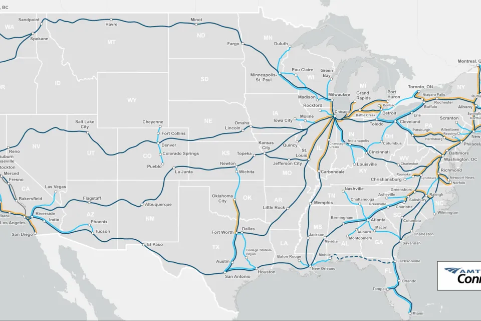 Amtrak Connects US